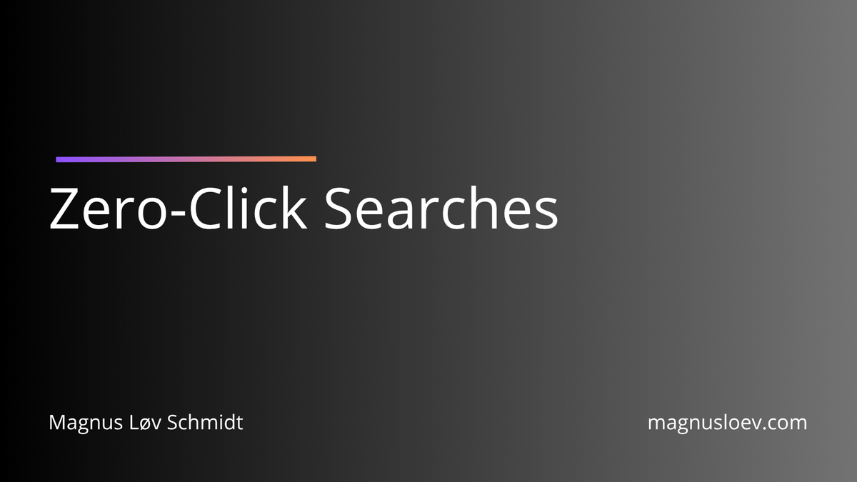 Zero-Click Searches: Google's Hilarious Plot Twist in Our SEO Journey Feature image